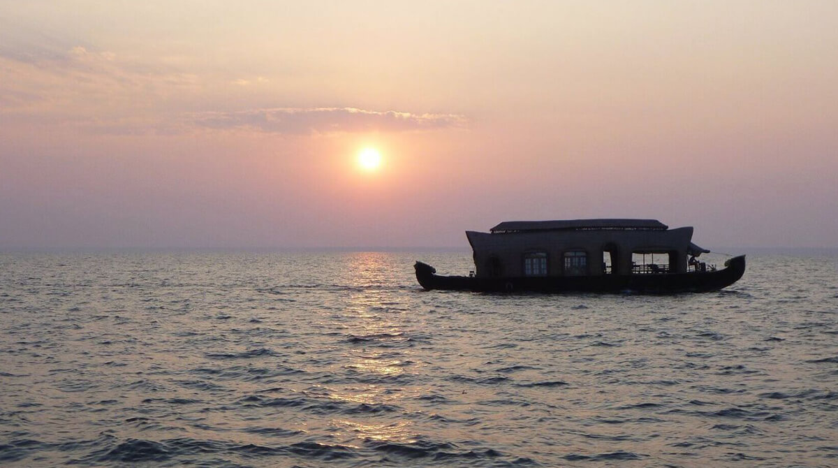 Houseboats in Kerala