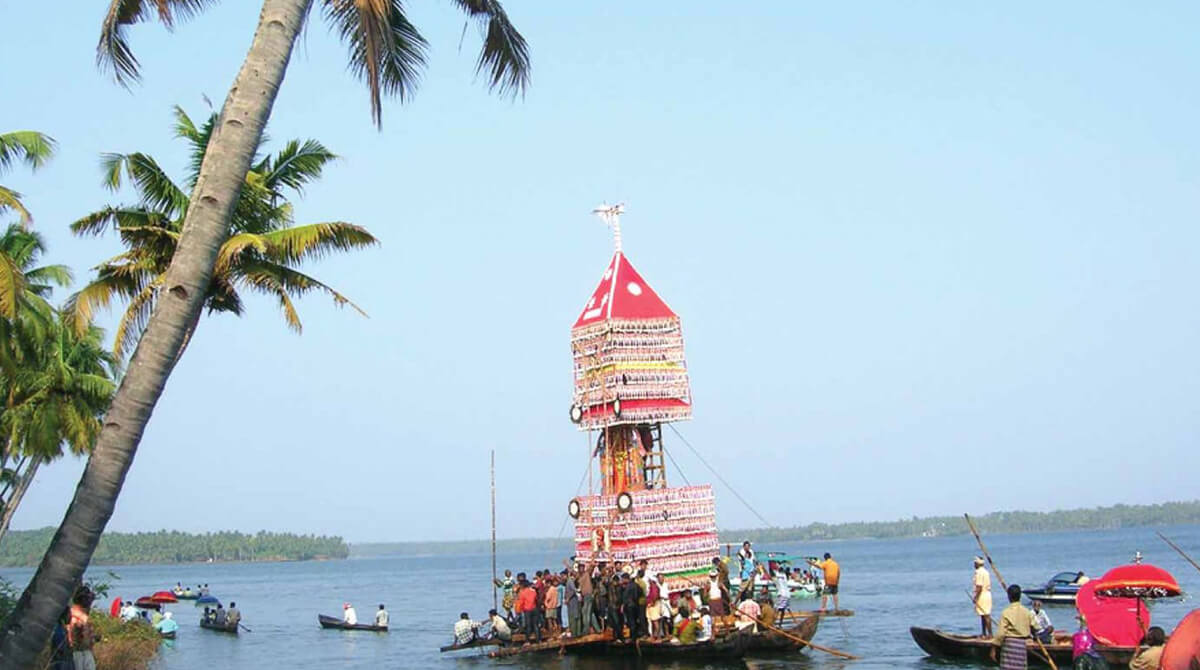 Temples in Ashtamudi